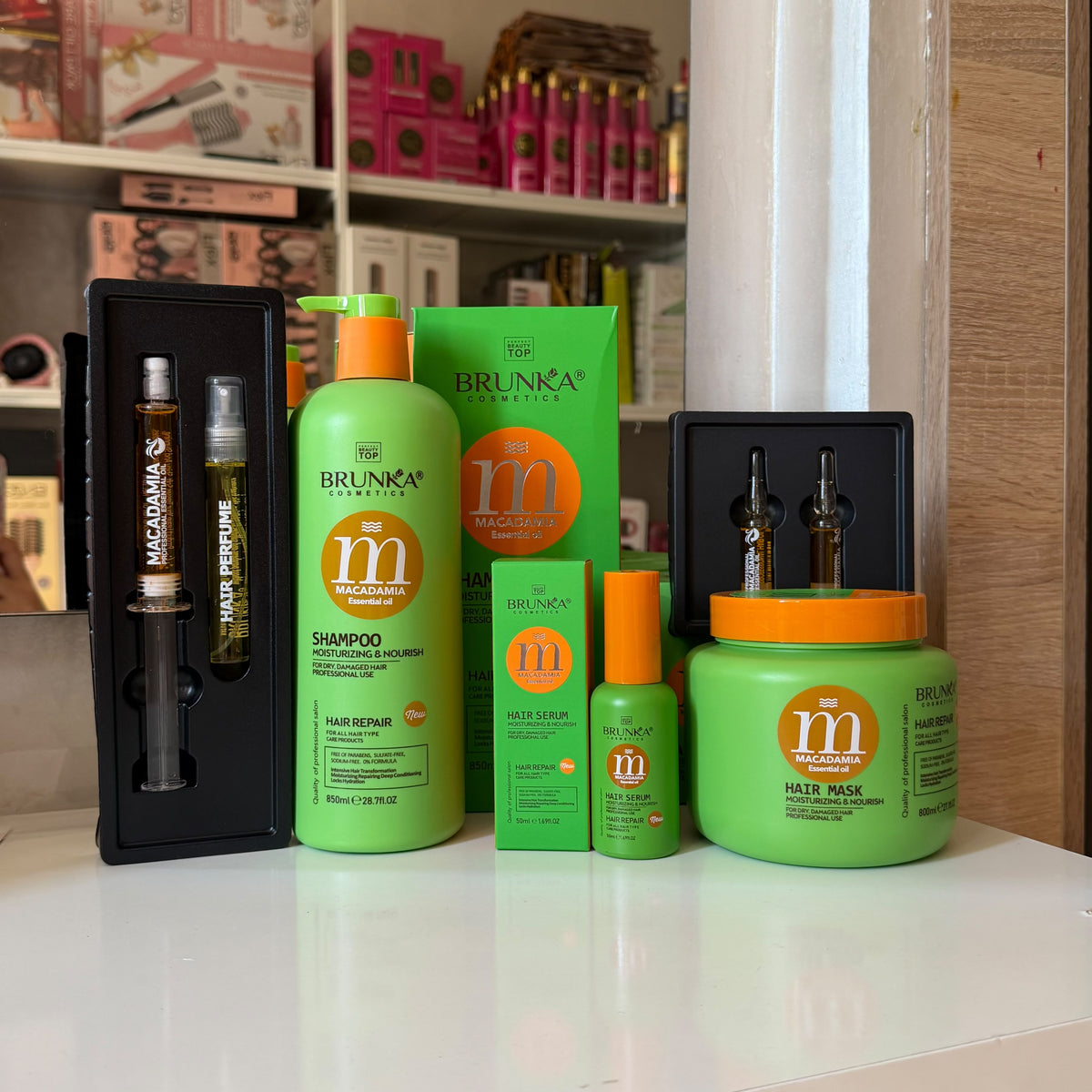 gamme brunka cosmectics