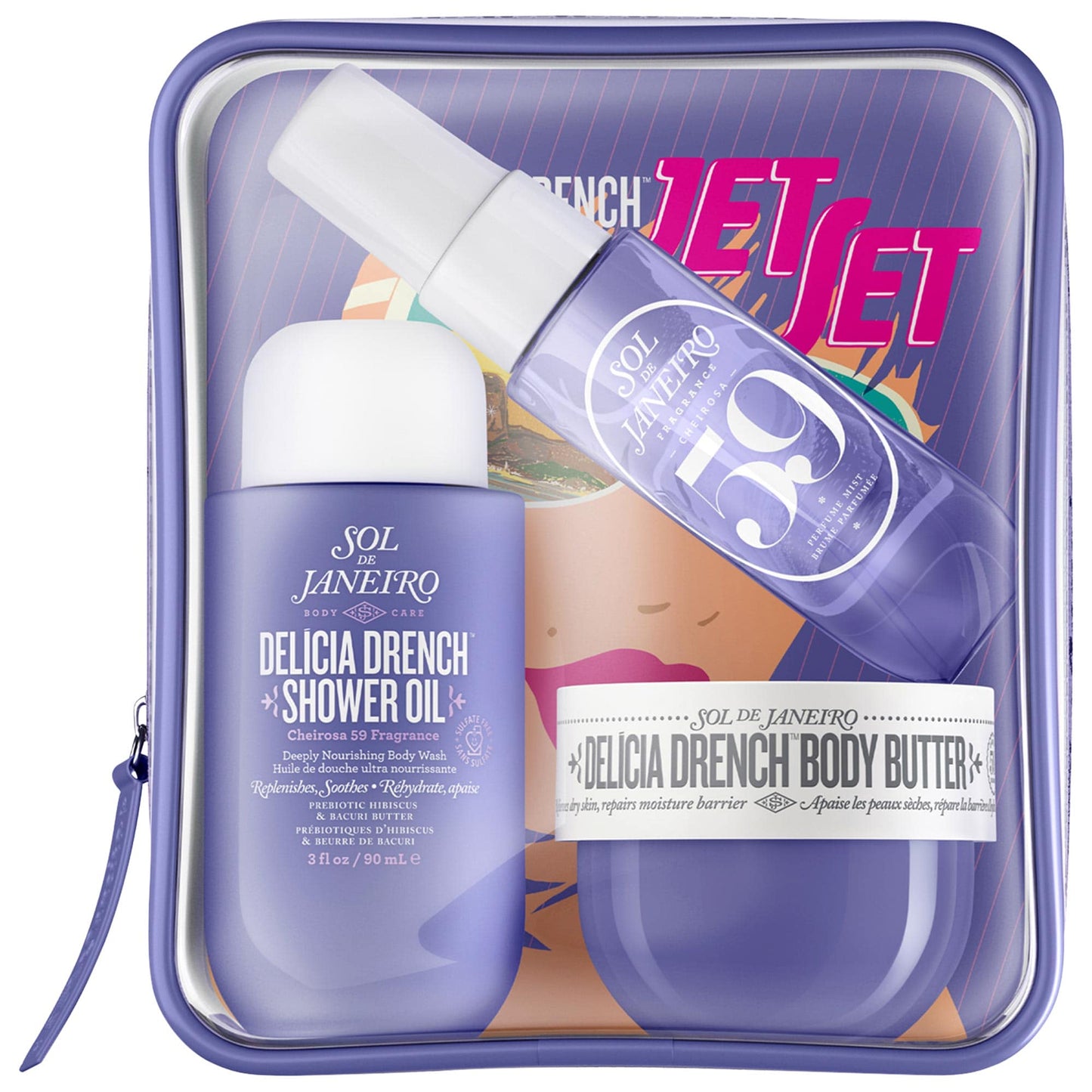 Sol de janeiro - Delicia drench Jet set kit voyage