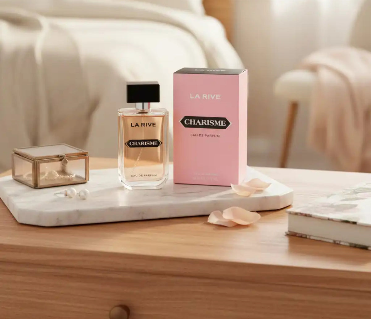 Eau de parfum - LA RIVE - Charisme - 90ml - Ambré et floral - Femme
