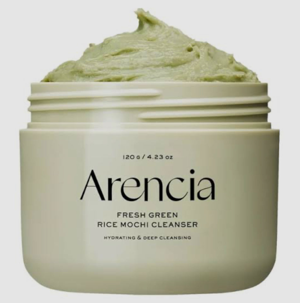 arencia fresh green rice mochi cleanser