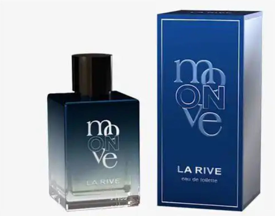 Eau de Toilette - LA RIVE - Move On - 100 ml - Parfum fruité - Notes de pomme et bergamote