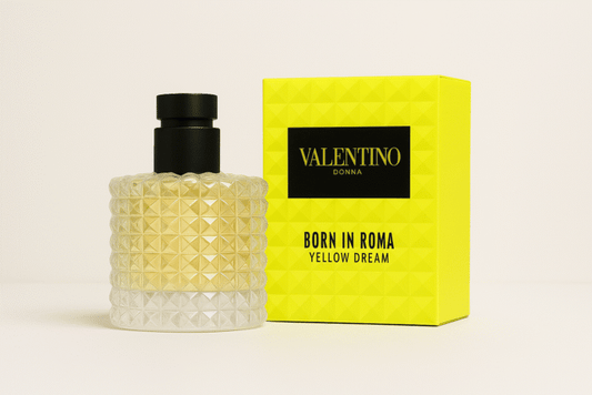 MINIATURE VALENTINO DONNA BORN IN ROMA YELLOW DREAM