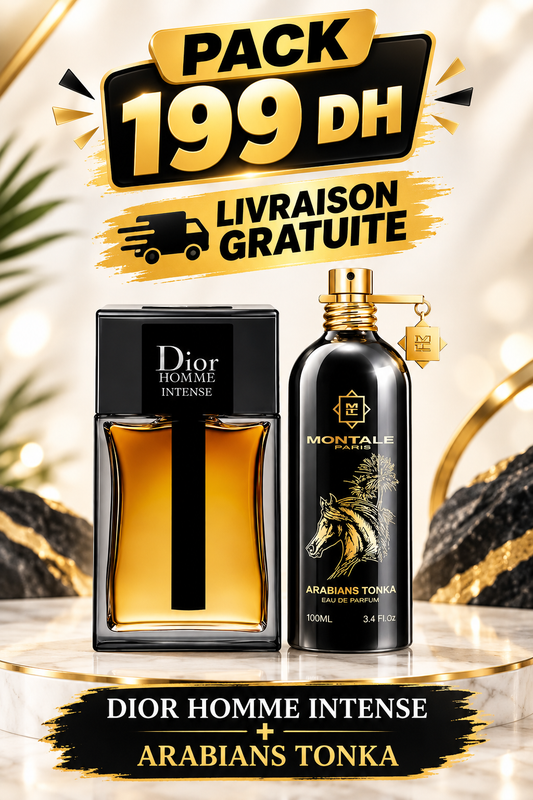 Pack Dior homme intense & Arabian Tonka livraison gratuite