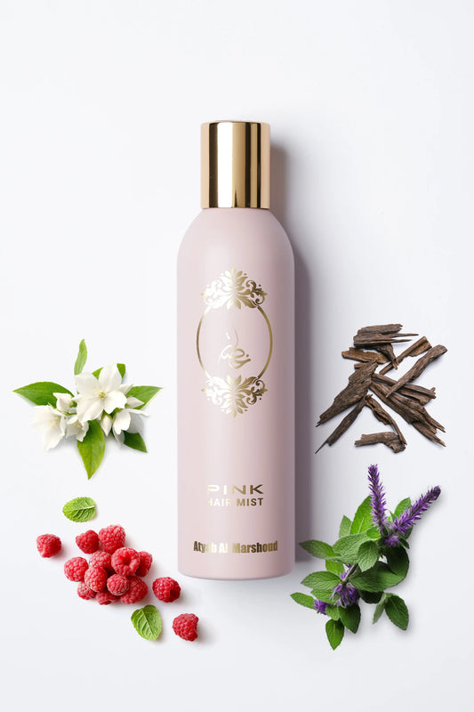 Khisla Pink Hair mist atyab Al Marshoud