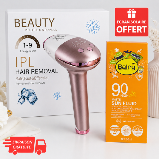 Laser beauty Professionel+ecran solaire gratuite
