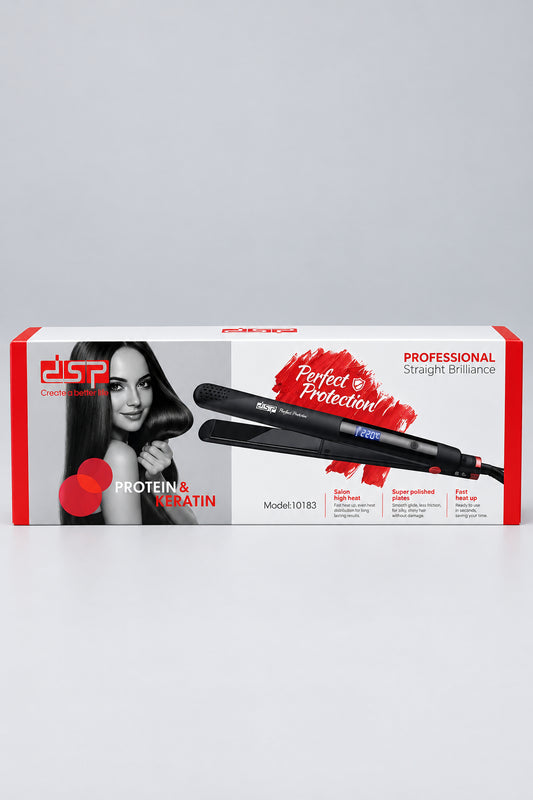 DSP Professional Protein & Keratin Hair Straightener Model 10183