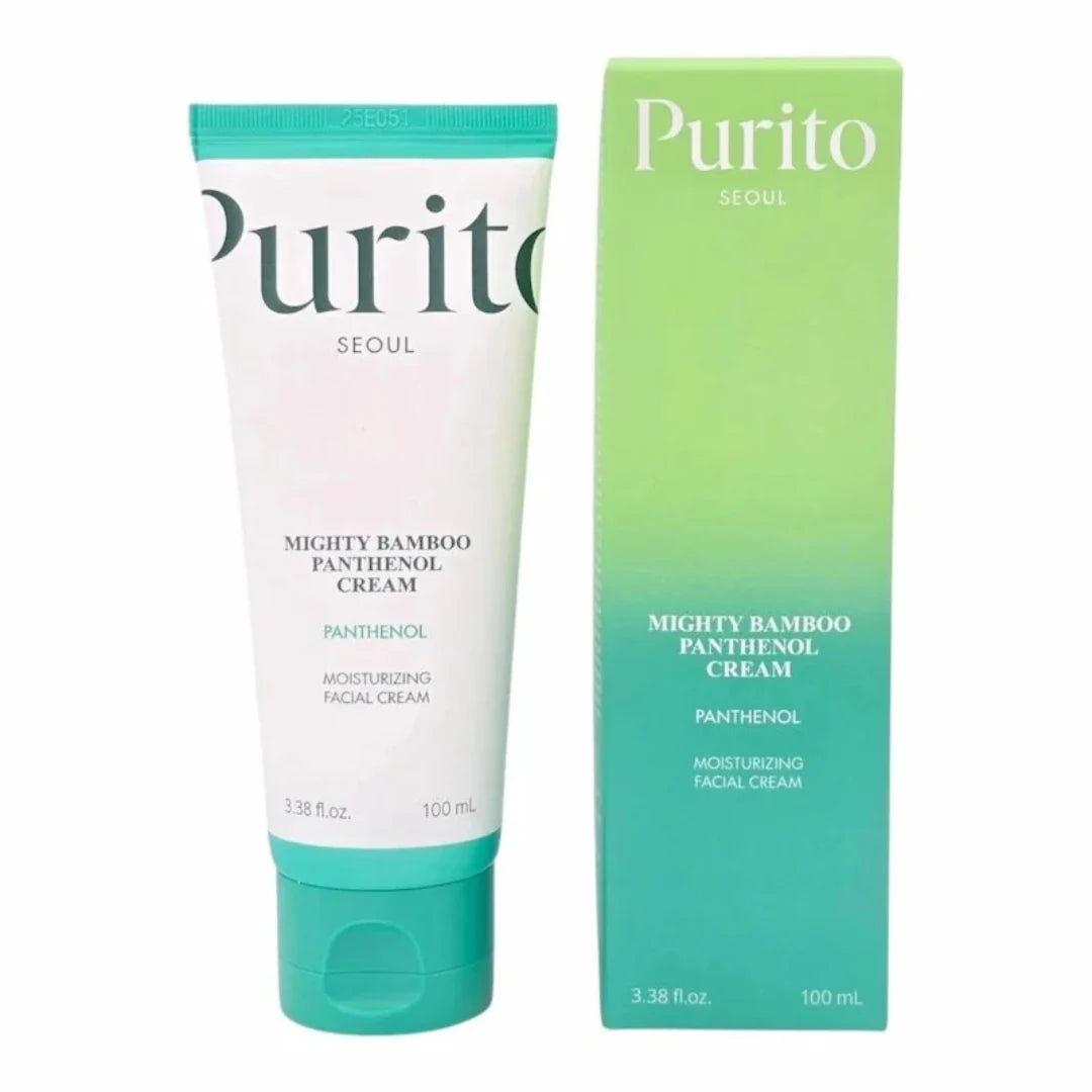 purito mighty bamboo panthenol cream moisturizing facial cream