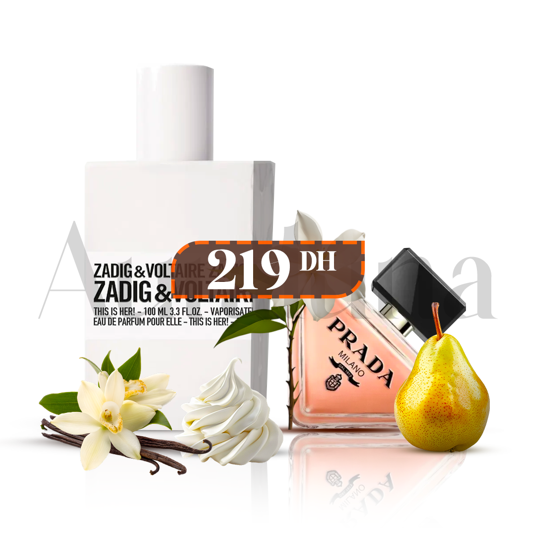 Pack Prada edp &zadig voltaire