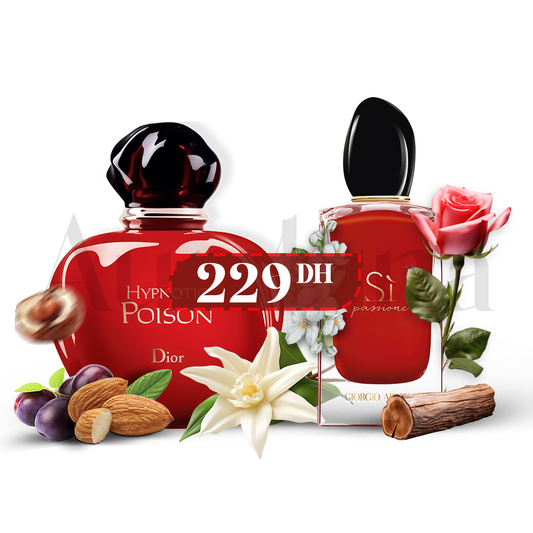 Pack Hyptonic poison edp + Si passione edp