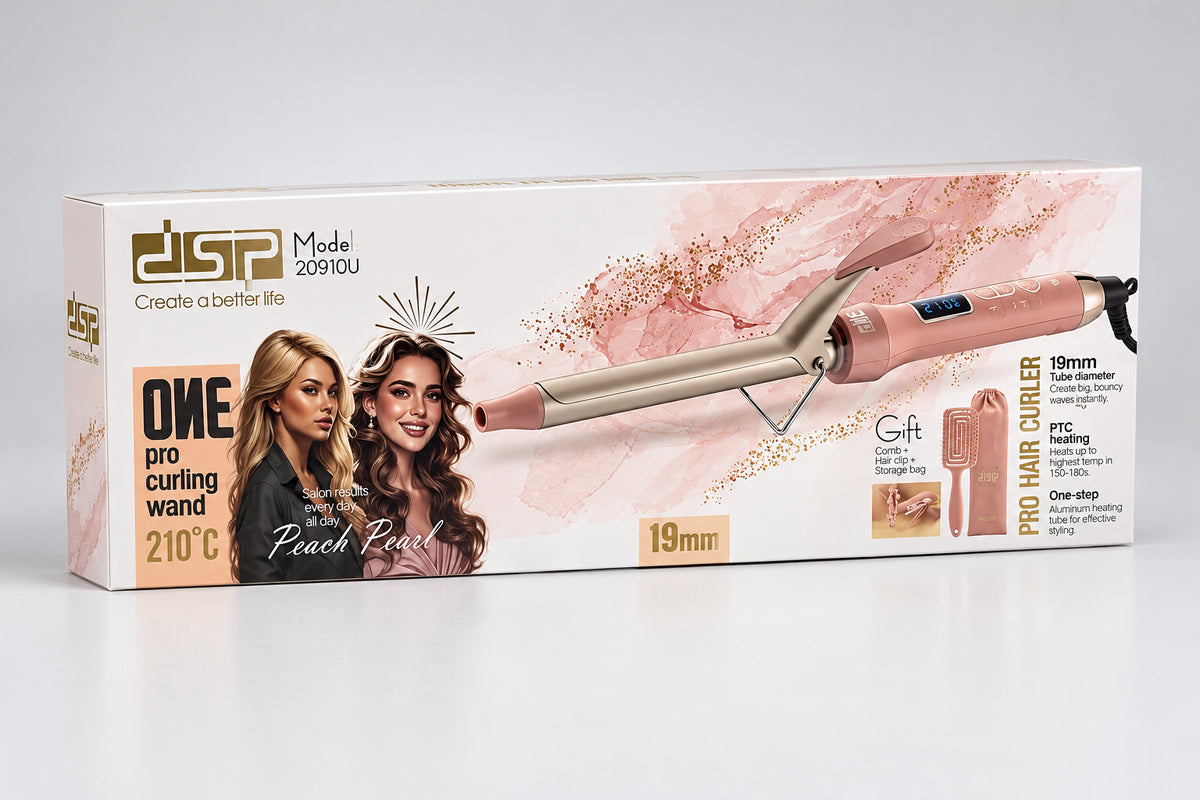 DSP One Pro Curling Wand 19mm Model 20910U